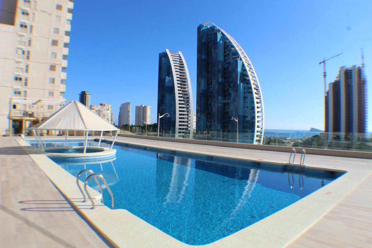 Islamar Lll 19-B Poniente Beach ベニドルム エクステリア 写真